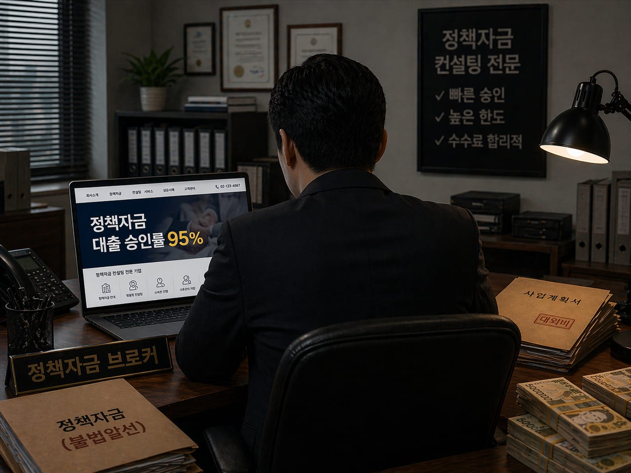 소상공인중소기업 정책자금 불법 브로커의 보험 가입 유혹 주의